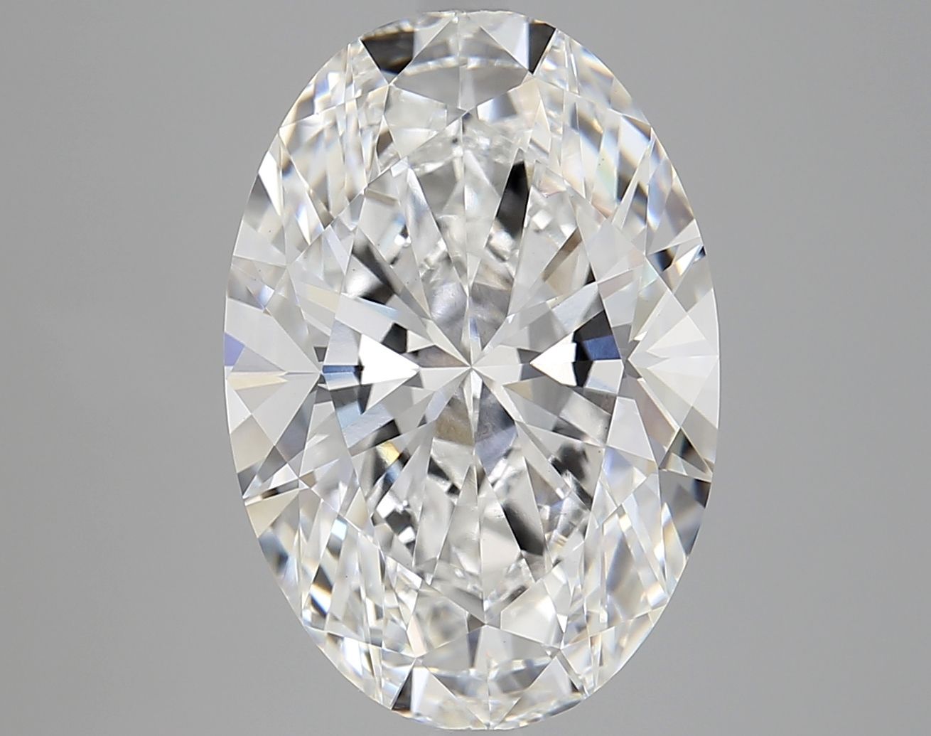 7.07 ct. oval Lab Grown Diamond front image