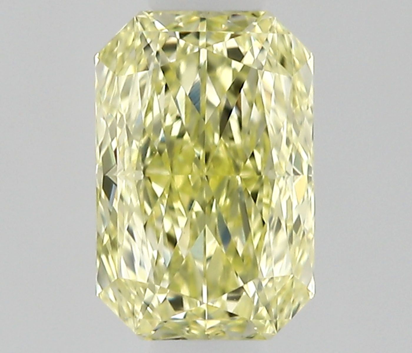 Diament 0.5 ct Fancy Light Yellow/VVS2