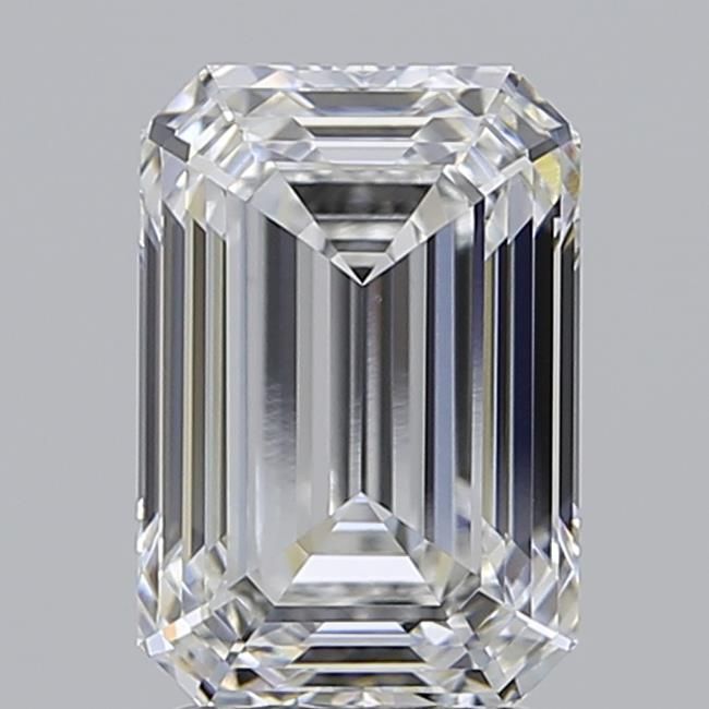 2.89 ct. emerald Lab Grown Diamond front image