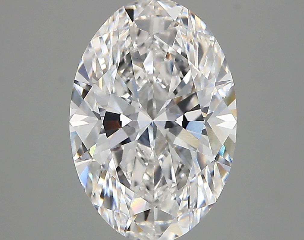 2.92 ct. oval Lab Grown Diamond front image