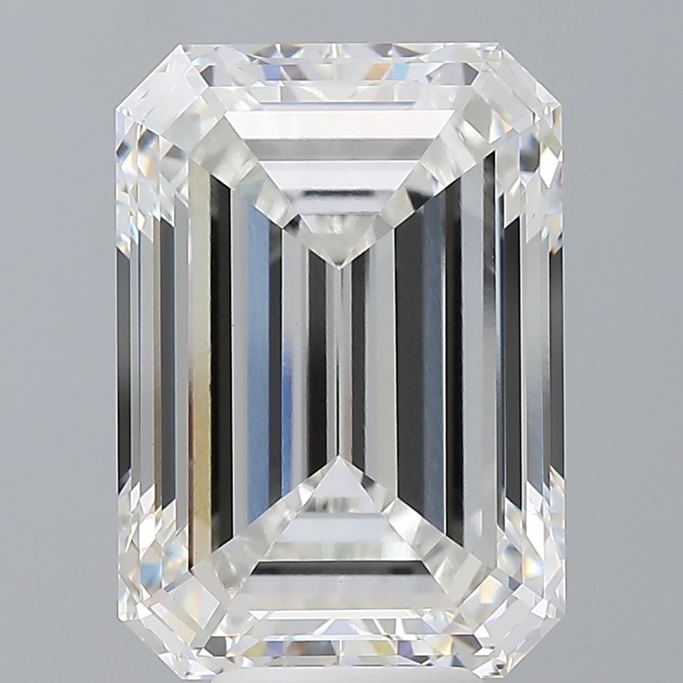 8.05 ct. emerald Lab Grown Diamond front image
