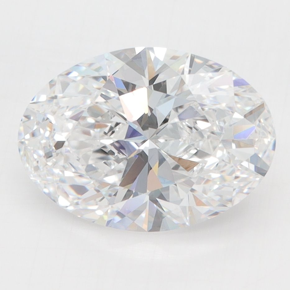 3.01 ct. oval Lab Grown Diamond front image