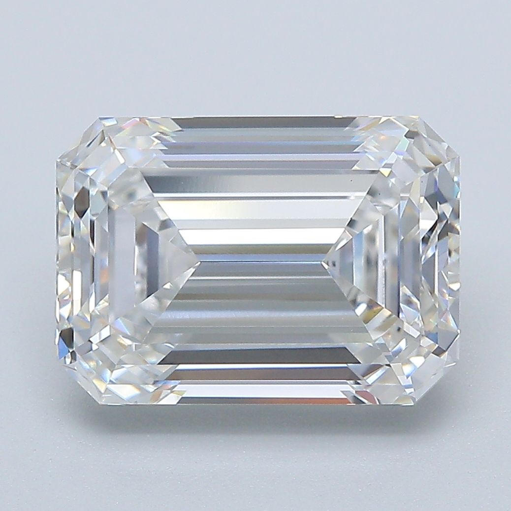 5.26 ct. emerald Lab Grown Diamond front image
