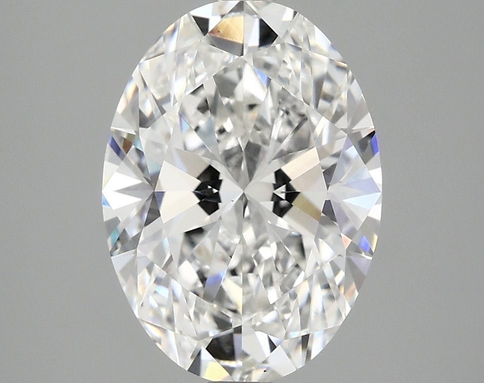 3.10 ct. oval Lab Grown Diamond front image