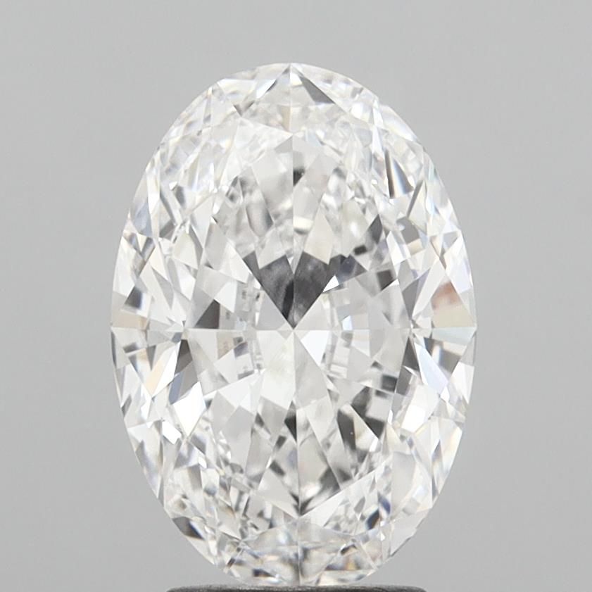 3.04 ct. oval Lab Grown Diamond front image