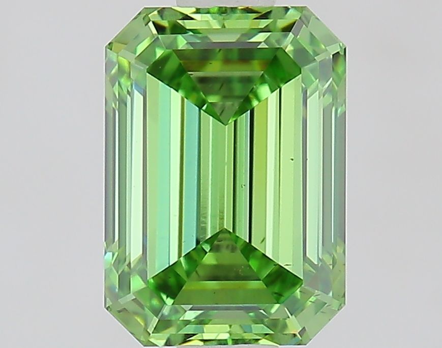 1.49 CT Fancy Vivid Green EMERALD
