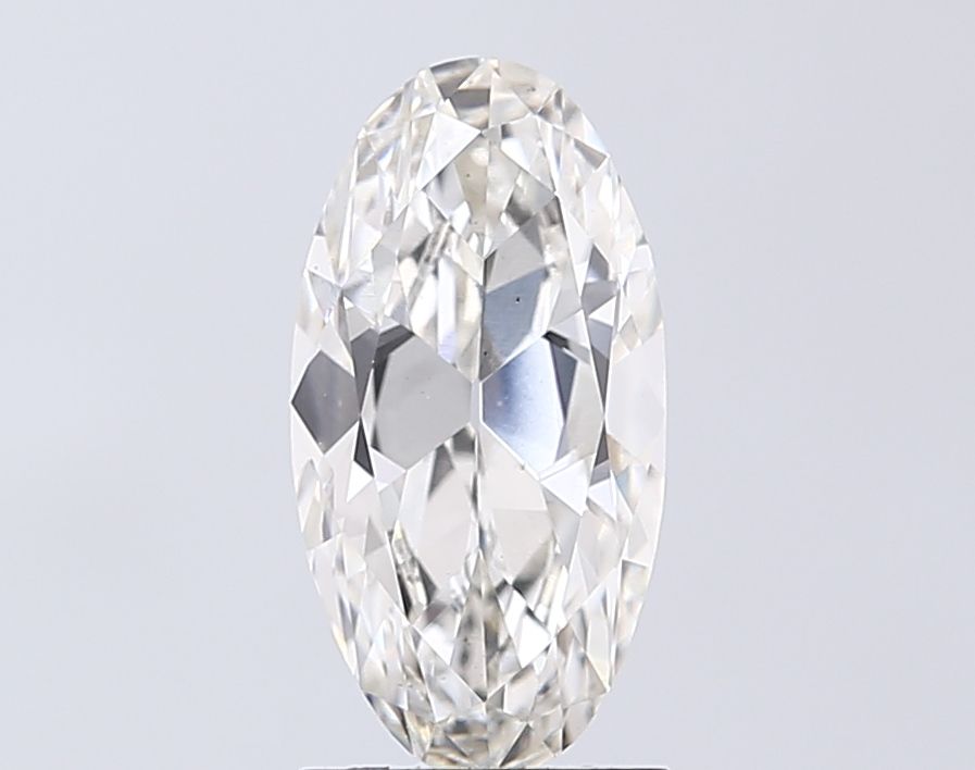2.06 ct. oval Lab Grown Diamond front image