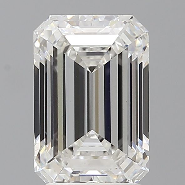 2.59 ct. emerald Lab Grown Diamond front image