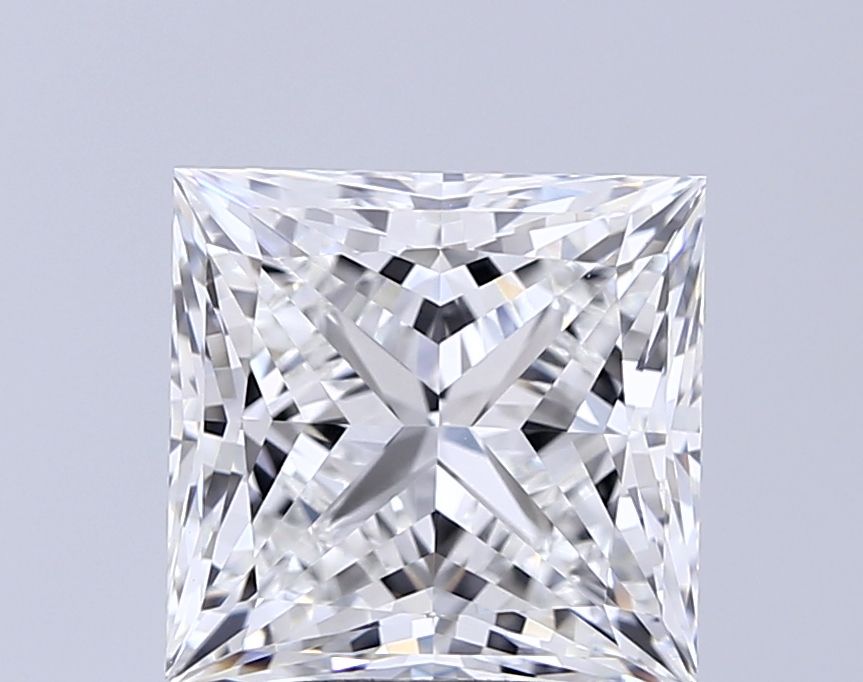 4.09 ct. princess Lab Grown Diamond front image