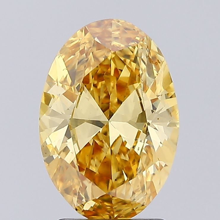 1.89 ct. oval Lab Grown Diamond front image