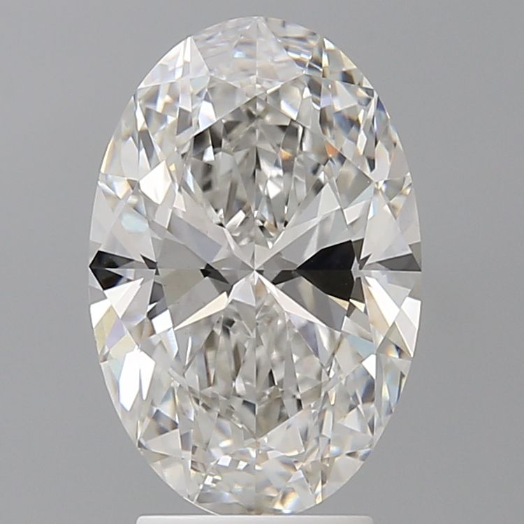 3.53 ct. oval Lab Grown Diamond front image