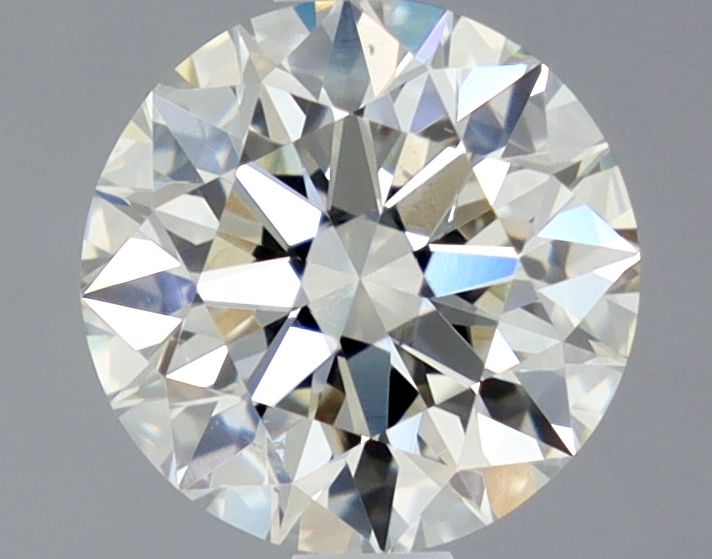 Diamant Rond 0.90 ct - Couleur J - Pureté SI1