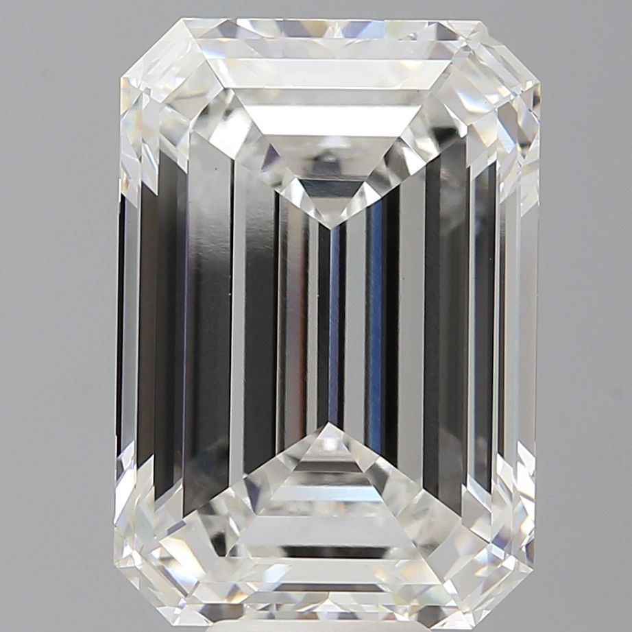 11.58 ct. emerald Lab Grown Diamond front image