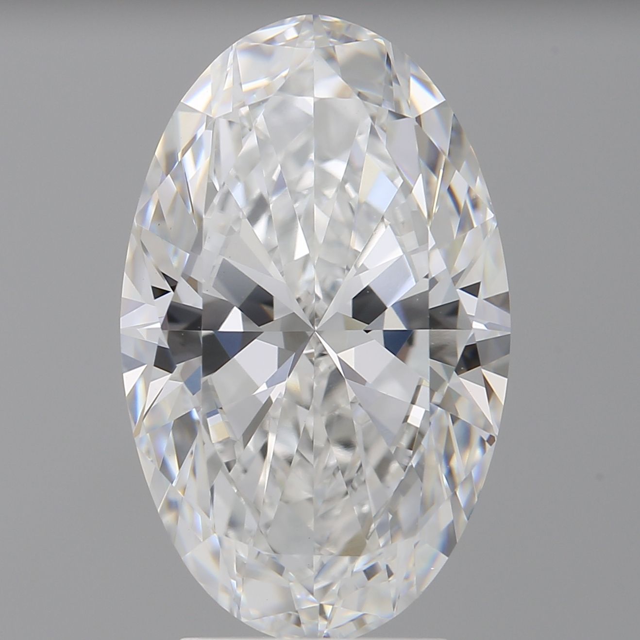 4.01 ct. oval Lab Grown Diamond front image