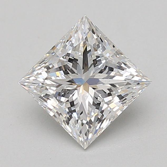 1.56 ct. princess Lab Grown Diamond front image