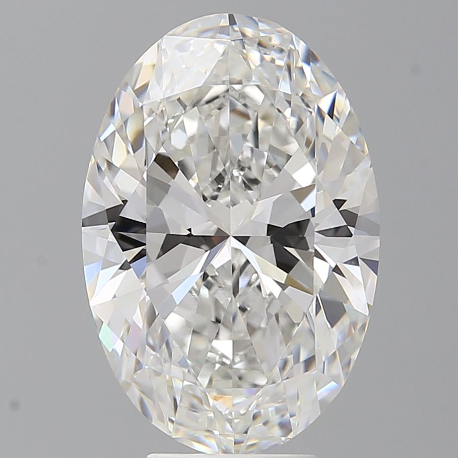 6.59 ct. oval Lab Grown Diamond front image