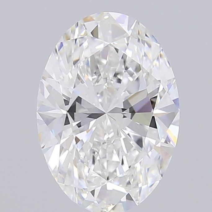 4.07 ct. oval Lab Grown Diamond front image