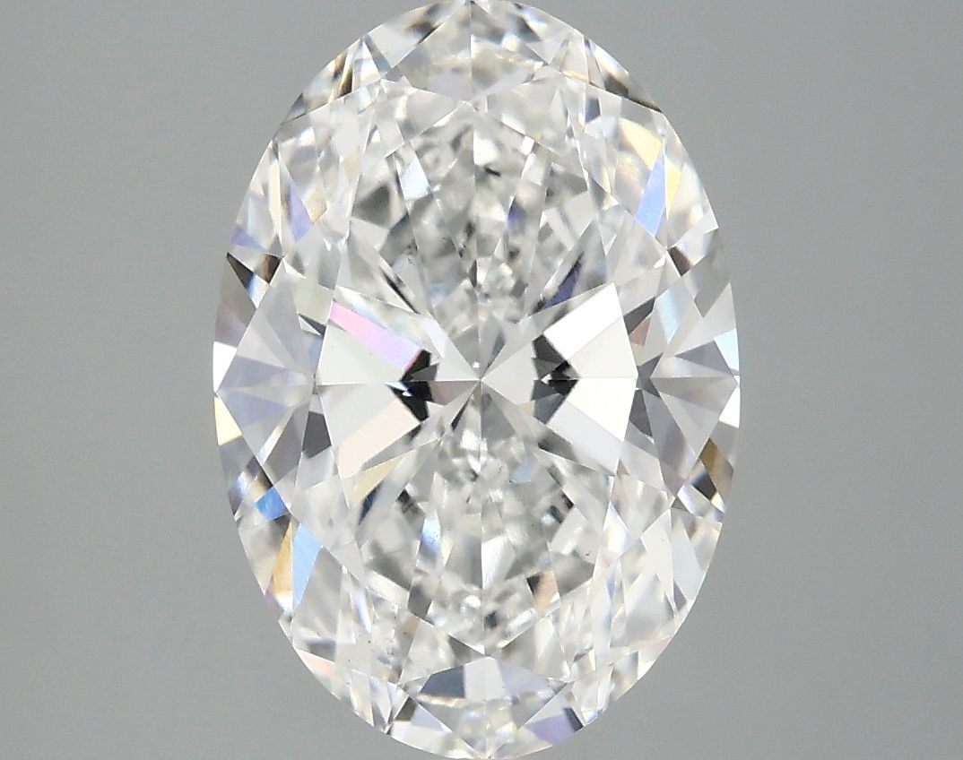 3.86 ct. oval Lab Grown Diamond front image