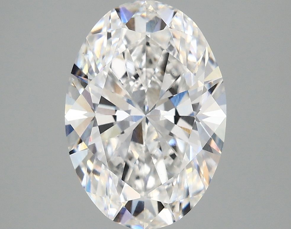 3.06 ct. oval Lab Grown Diamond front image