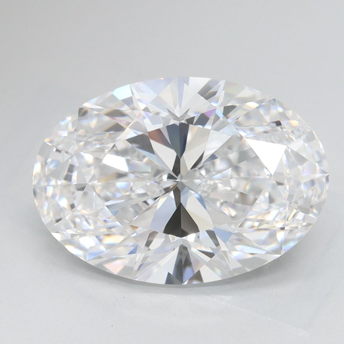 3.35 ct. oval Lab Grown Diamond front image