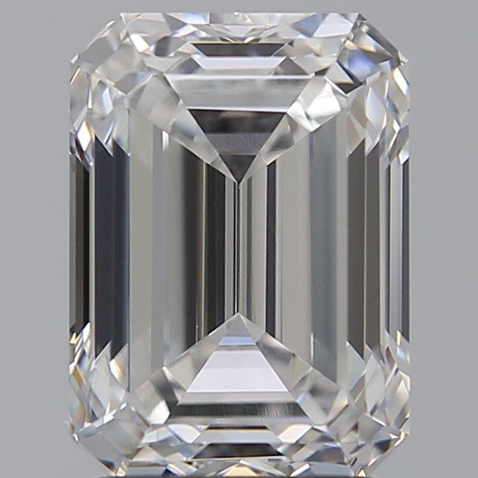2.53 ct. emerald Lab Grown Diamond front image