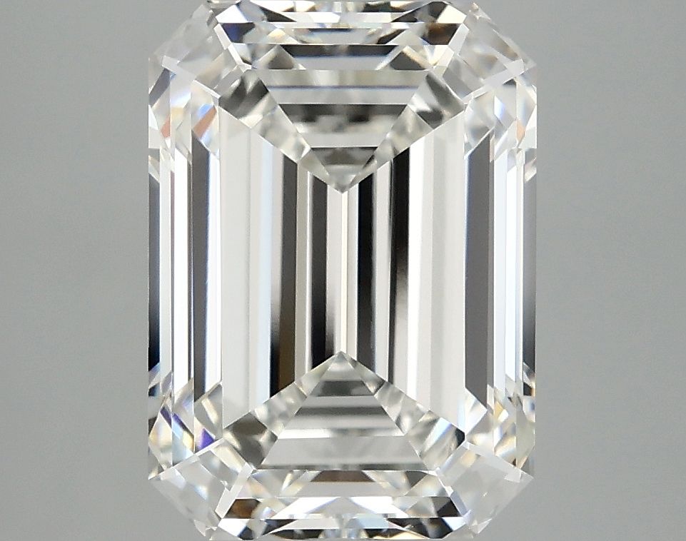 5.04 ct. emerald Lab Grown Diamond front image