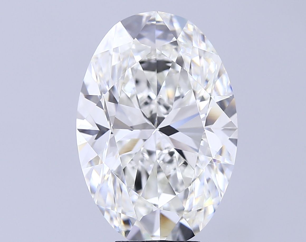 8.01 ct. oval Lab Grown Diamond front image