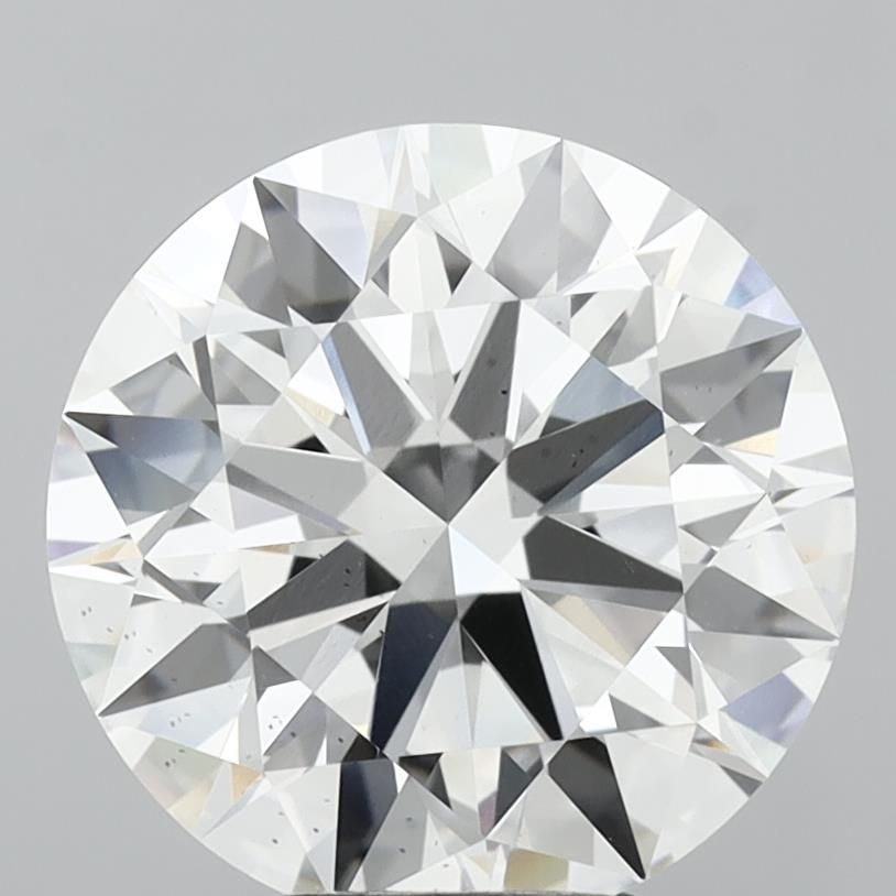 5.01 ct. round Lab Grown Diamond front image
