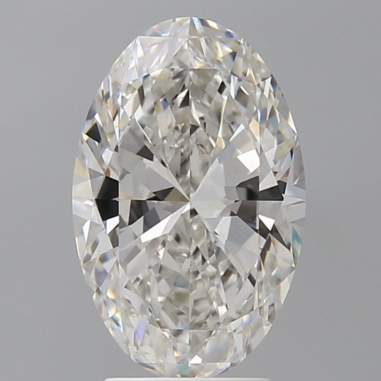 3.53 ct. oval Lab Grown Diamond front image