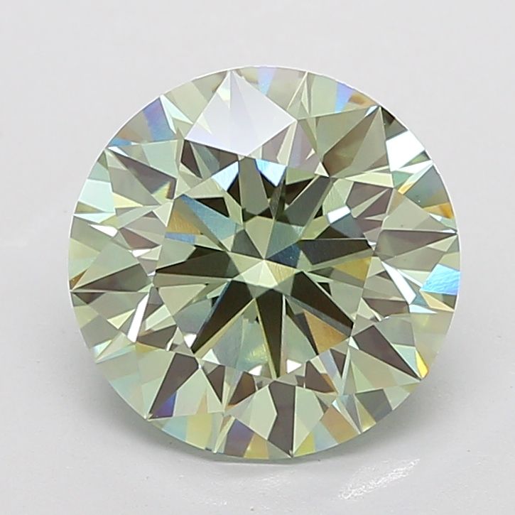 7.08 ct. round Lab Grown Diamond front image