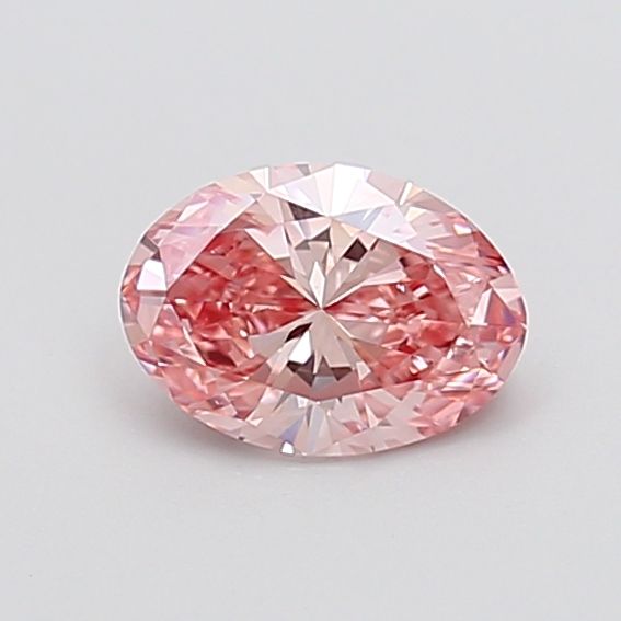 0.96 CT Fancy Intense Pink OVAL