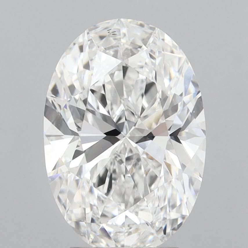 4.00 ct. oval Lab Grown Diamond front image