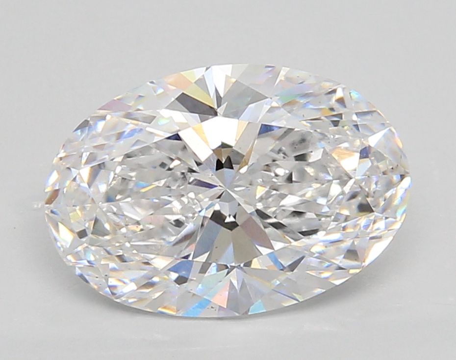 3.01 ct. oval Lab Grown Diamond front image