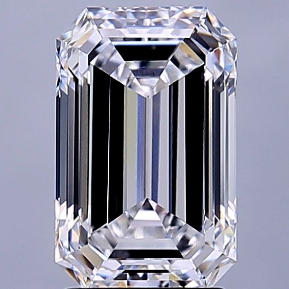 2.55 ct. emerald Lab Grown Diamond front image