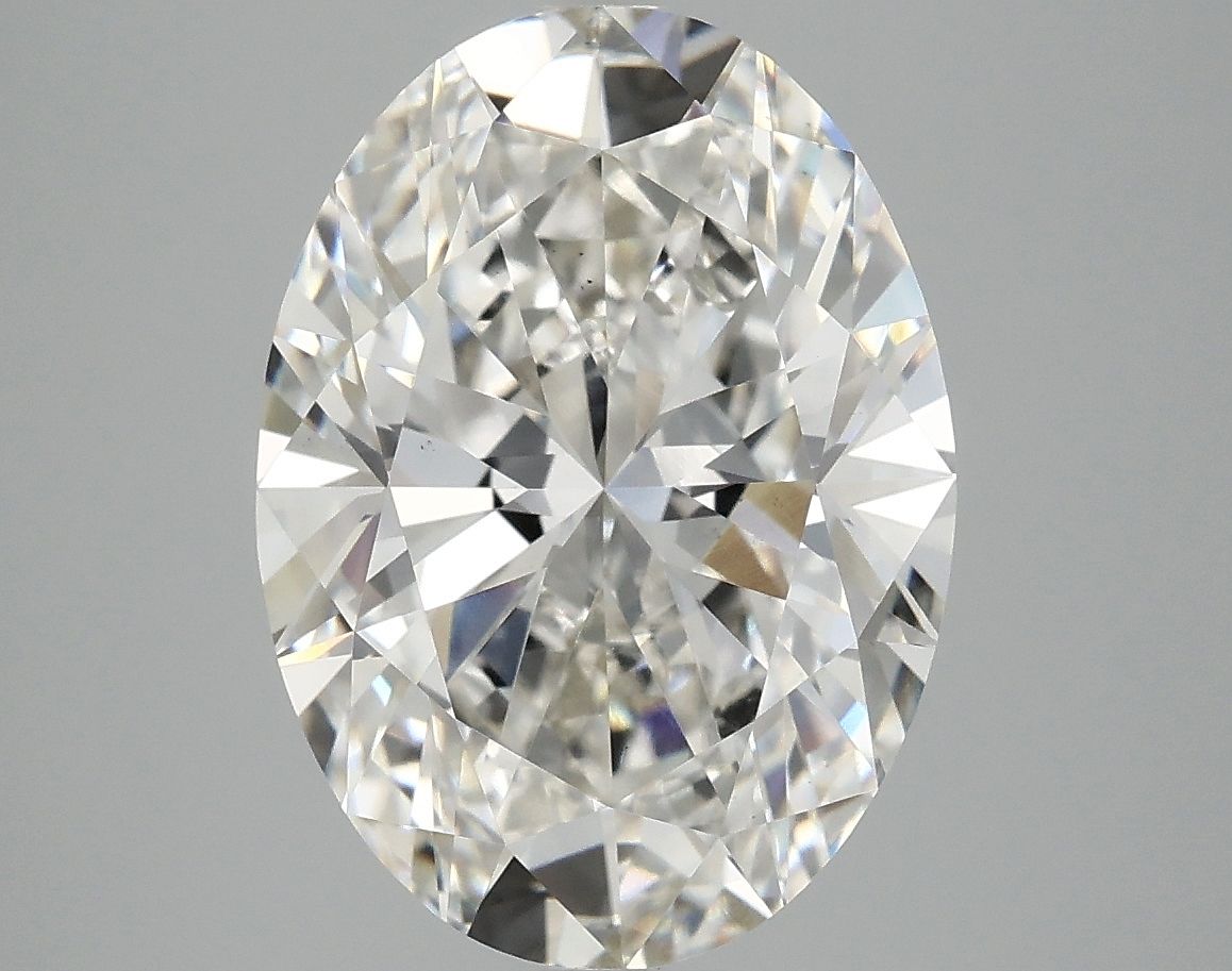 5.00 ct. oval Lab Grown Diamond front image