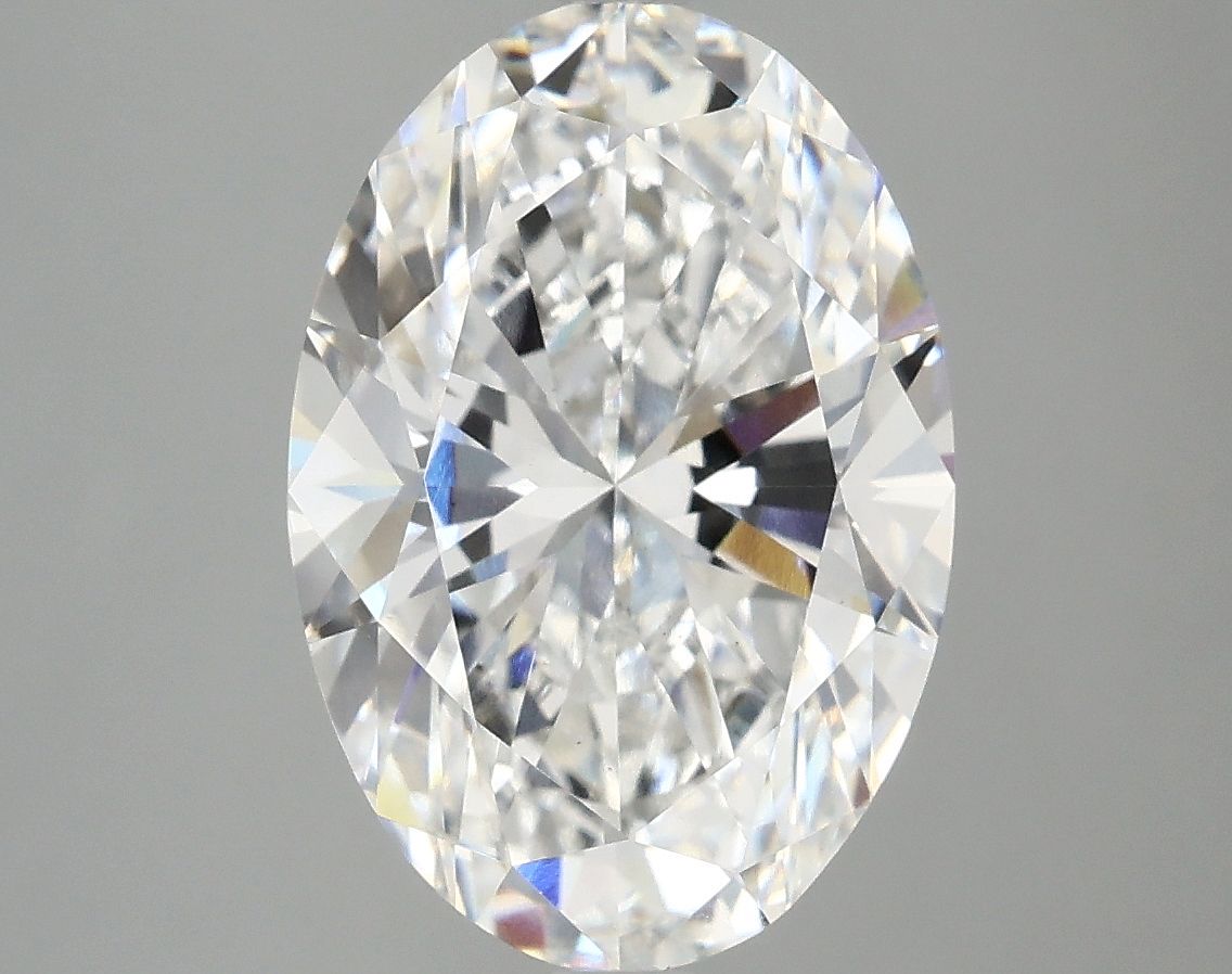 4.42 ct. oval Lab Grown Diamond front image