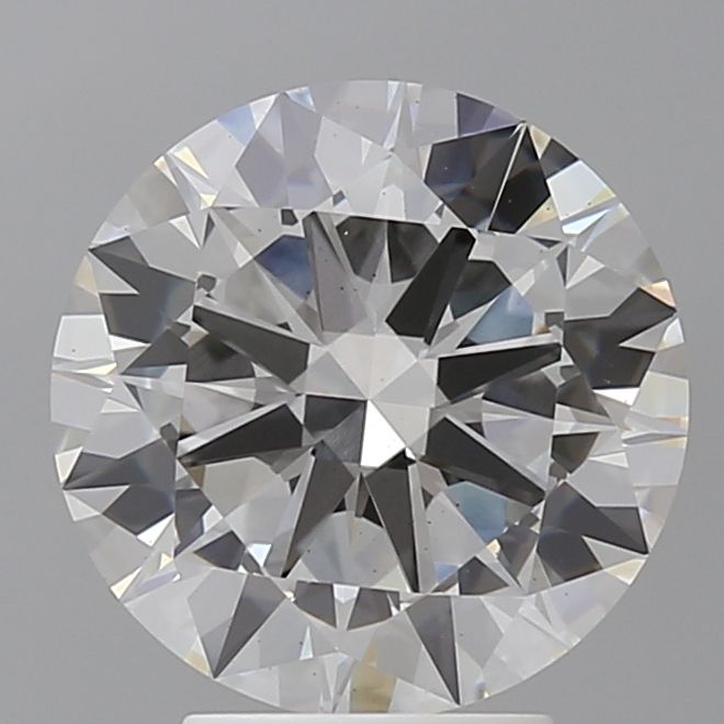 3.95 ct. round Lab Grown Diamond front image