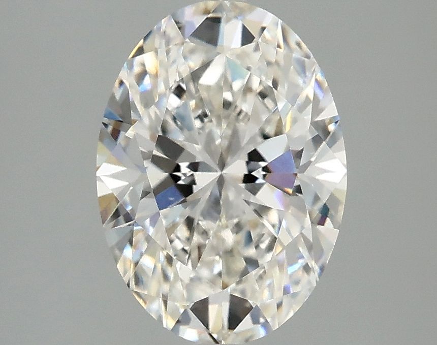 2.08 ct. oval Lab Grown Diamond front image