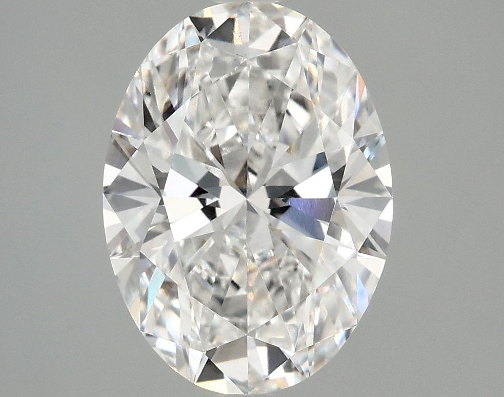 2.93 ct. oval Lab Grown Diamond front image