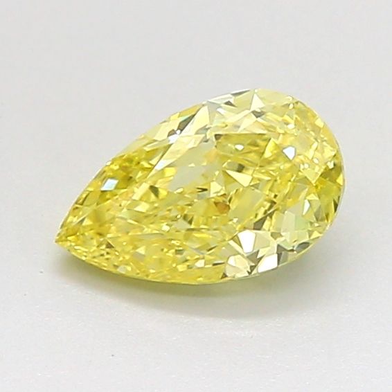 0.68 CT Fancy Intense Yellow PEAR