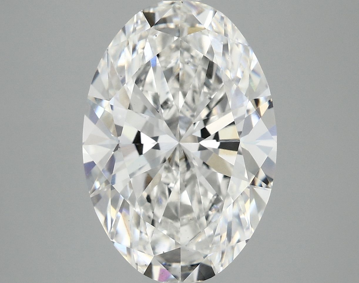 5.00 ct. oval Lab Grown Diamond front image