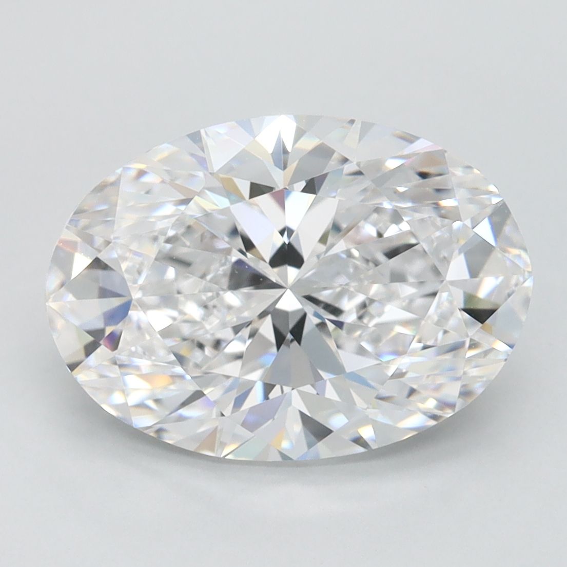 3.01 ct. oval Lab Grown Diamond front image