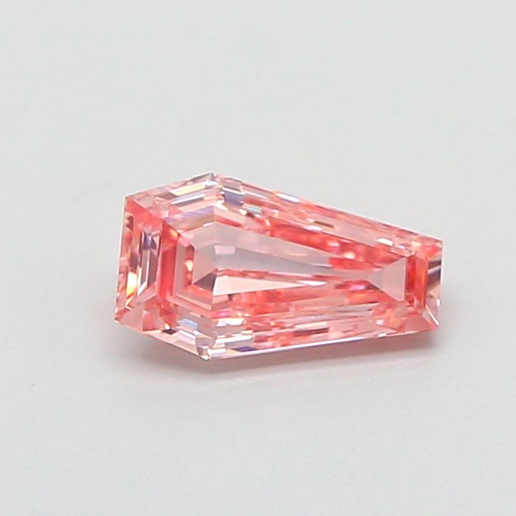 0.7 CT Fancy Vivid Pink HEXAGONAL