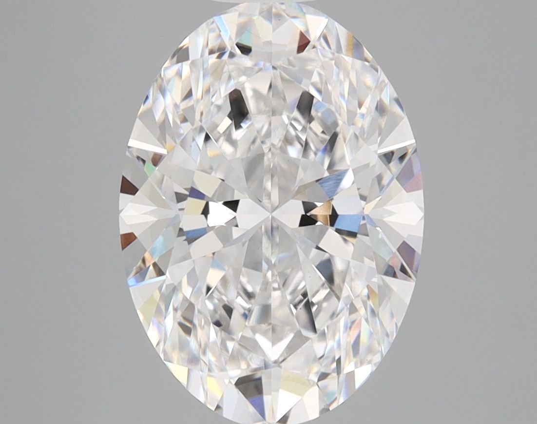 3.55 ct. oval Lab Grown Diamond front image