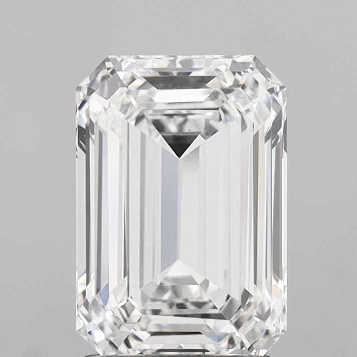 2.50 ct. emerald Lab Grown Diamond front image