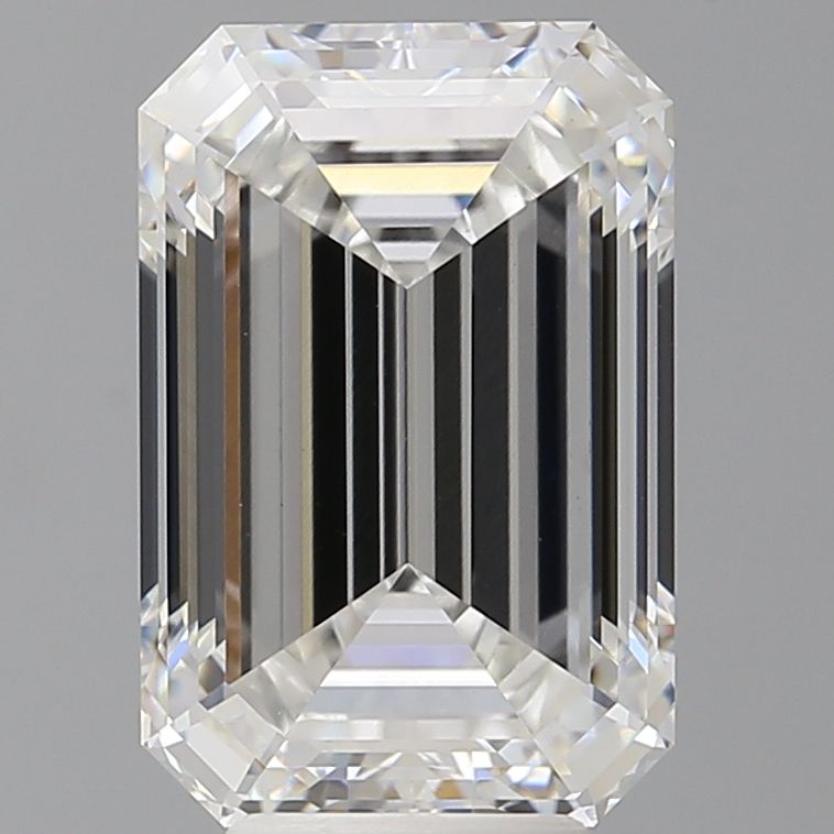 6.07 ct. emerald Lab Grown Diamond front image
