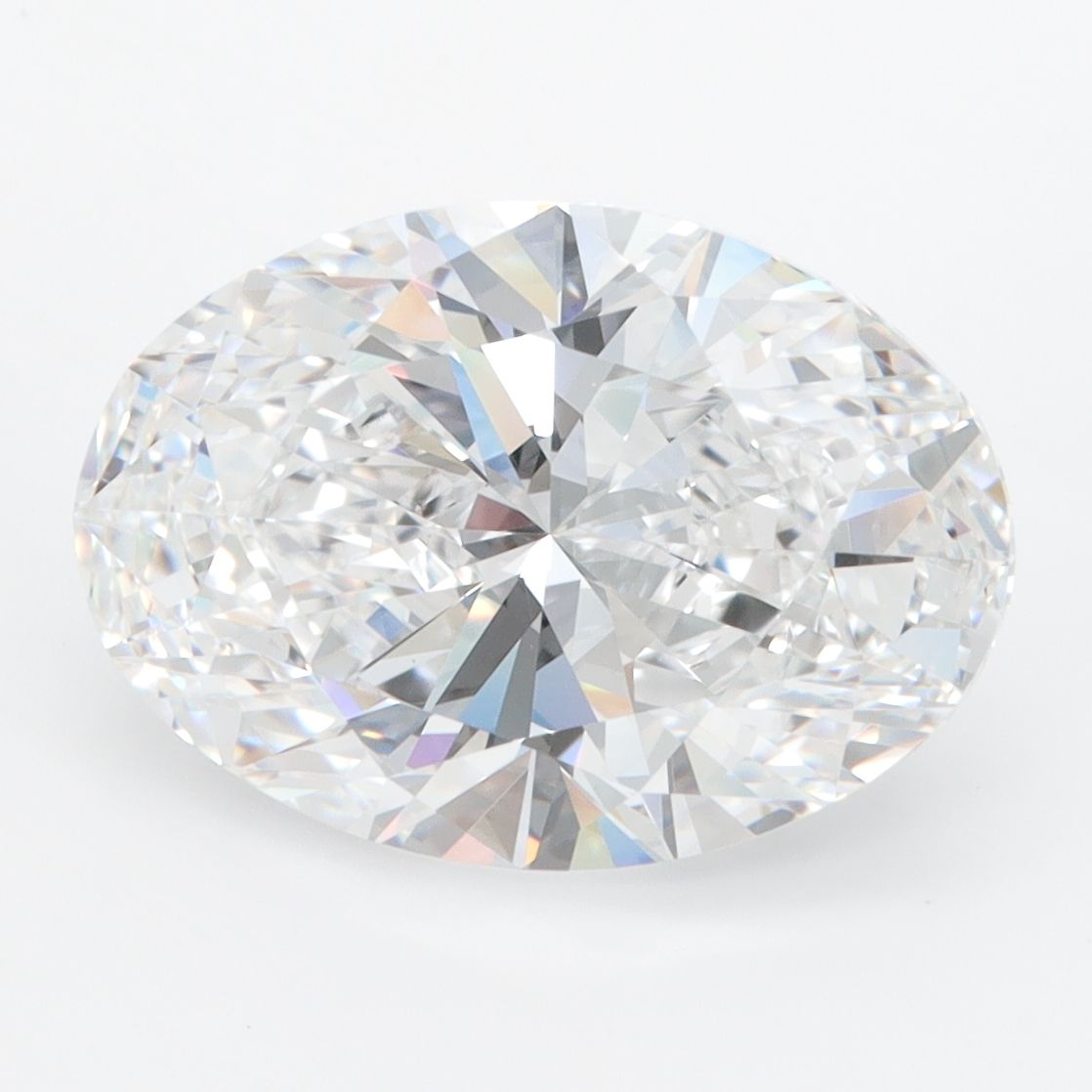 4.65 ct. oval Lab Grown Diamond front image