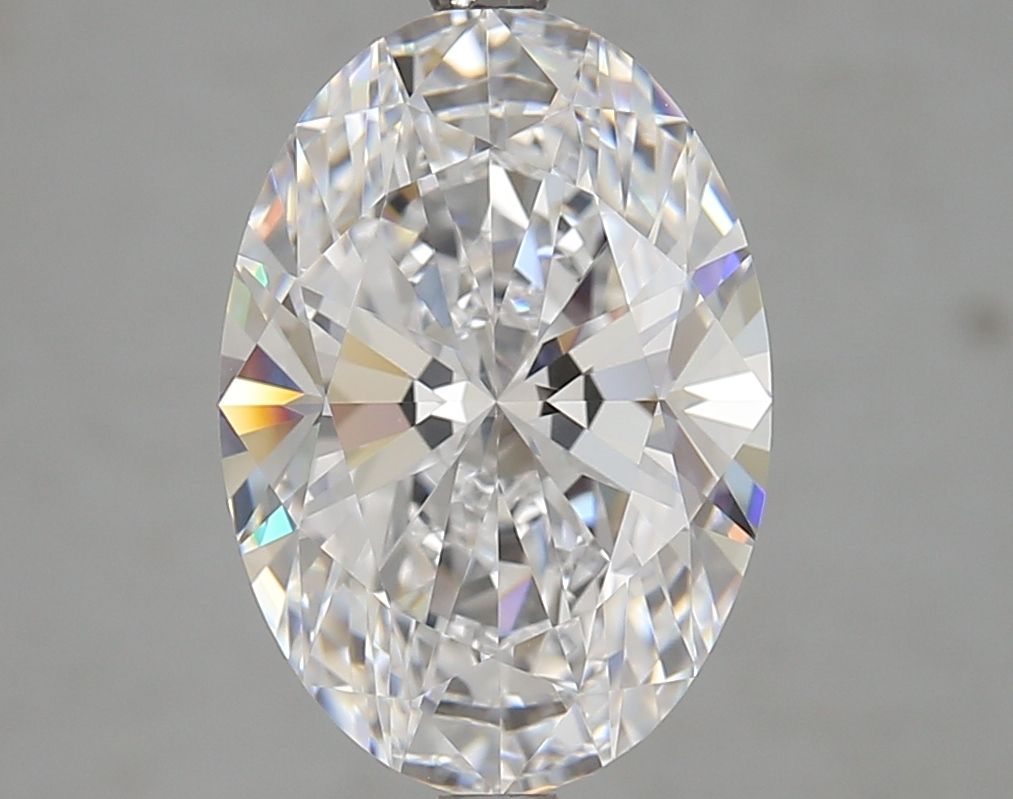 4.18 ct. oval Lab Grown Diamond front image