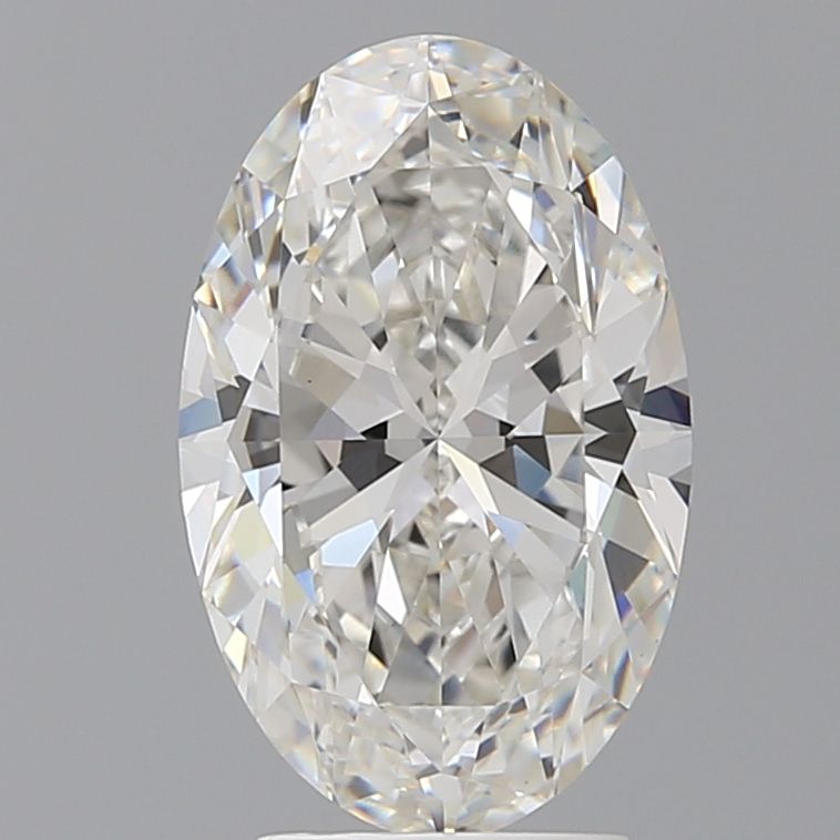 3.51 ct. oval Lab Grown Diamond front image