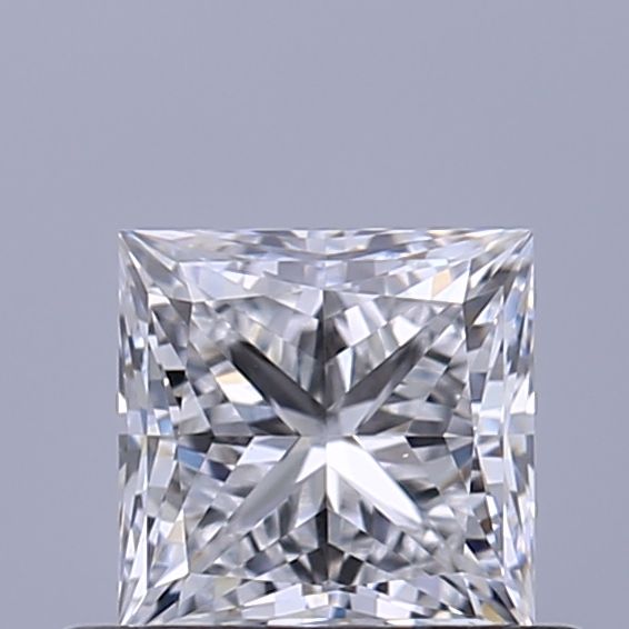 0.52 ct lab-grown Princess Diamond